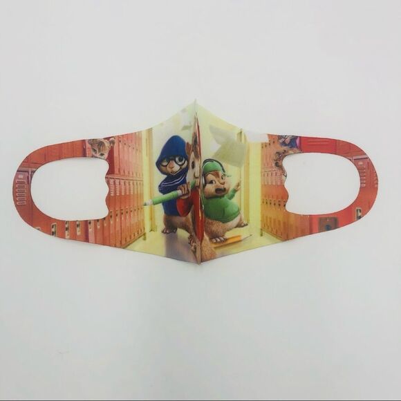 Brand New‎ Kids Tom & Jerry  Reusable Face Mask Material Ice Silk - Picture 2 of 4